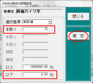 株価カイリ率