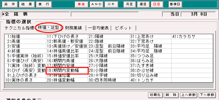 「18.期間内変動幅」を追加